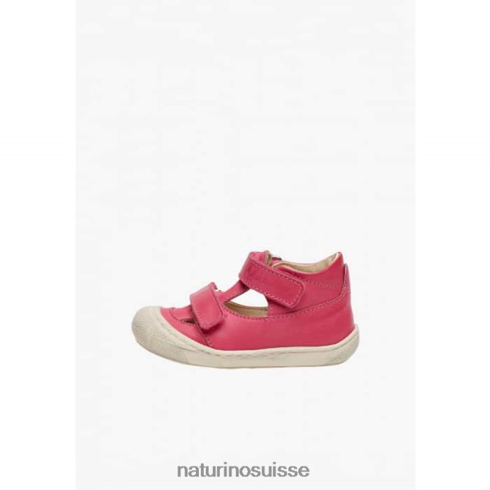 enfants bouffi T88FLL591 Naturino sandales semi-fermées fuchsia