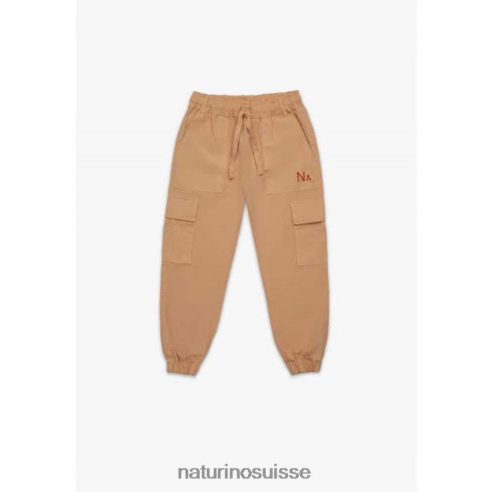 enfants josiah T88FLL608 Naturino pantalon cargo beige