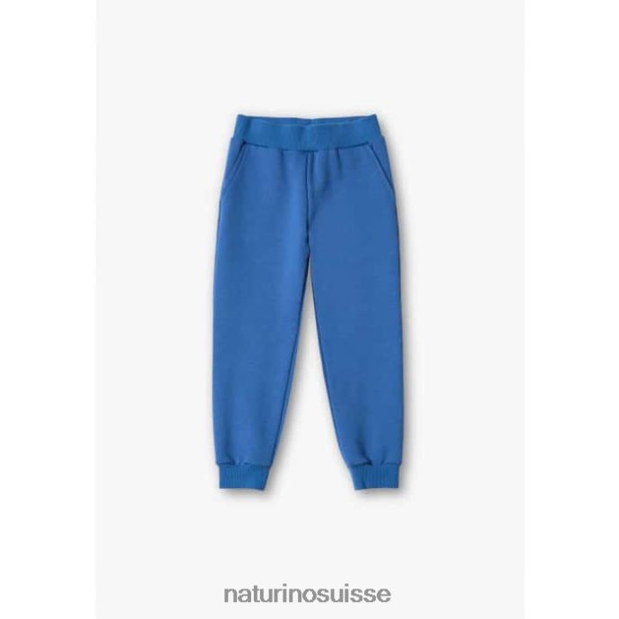 enfants milo T88FLL611 Naturino pantalon en coton bleu